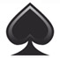 card trick spade logo