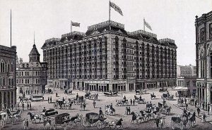 The original Palace Hotel in San Francisco