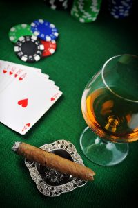 Poker Cards with Cigar