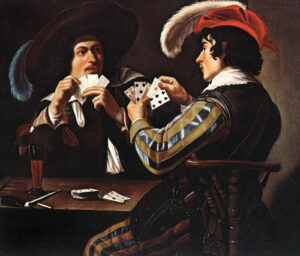 The Card Players, 17th-century painting by Theodoor Rombouts